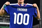 日本女足国脚田中美南达成国家队百场里程碑，共打进46球